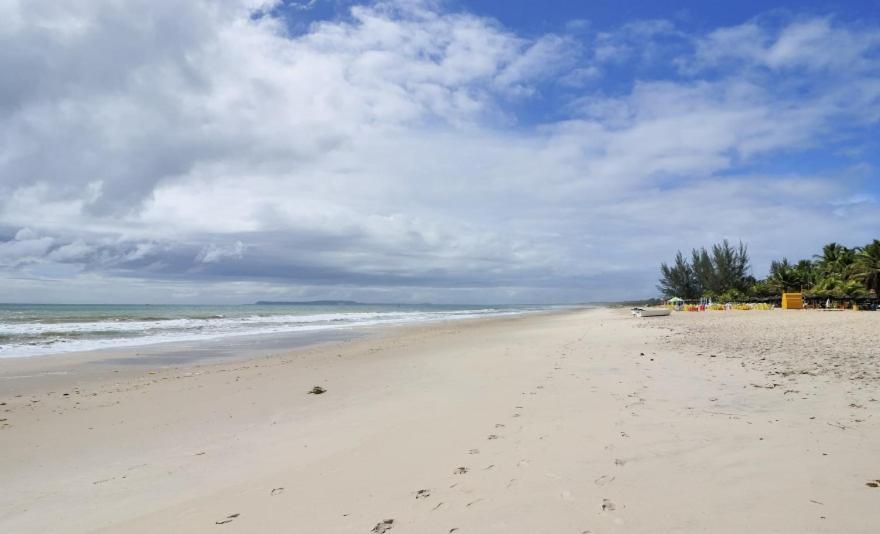Suites Pé na Areia Guaibim Esterno foto