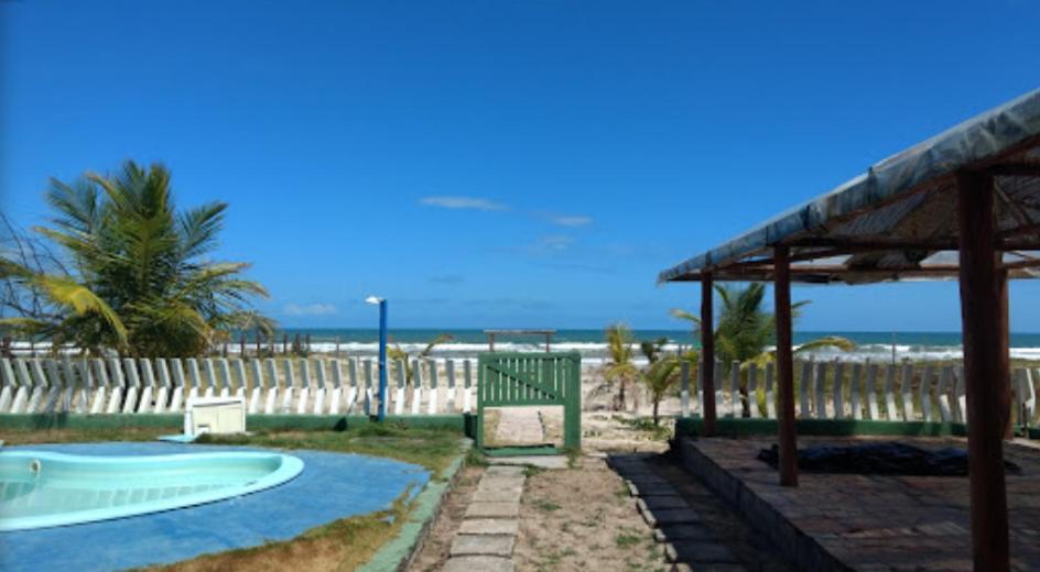 Suites Pé na Areia Guaibim Esterno foto