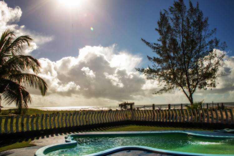 Suites Pé na Areia Guaibim Esterno foto
