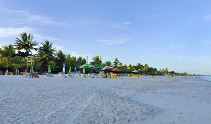 Suites Pé na Areia Guaibim Esterno foto