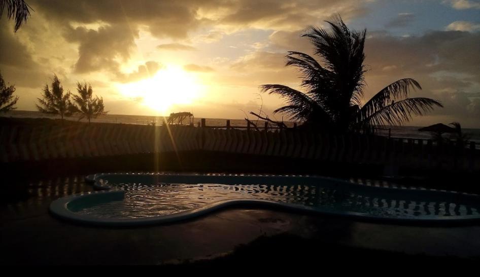 Suites Pé na Areia Guaibim Esterno foto
