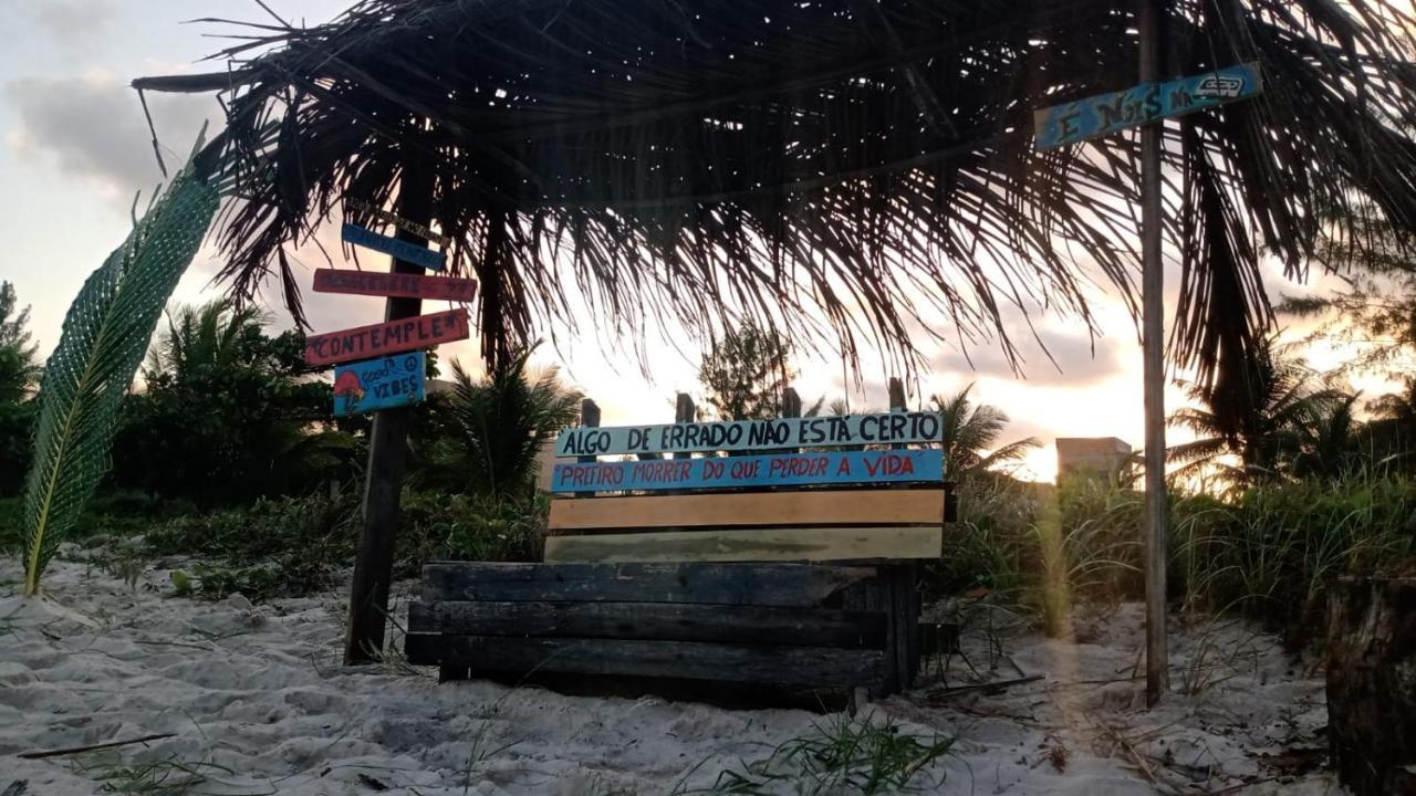 Suites Pé na Areia Guaibim Esterno foto