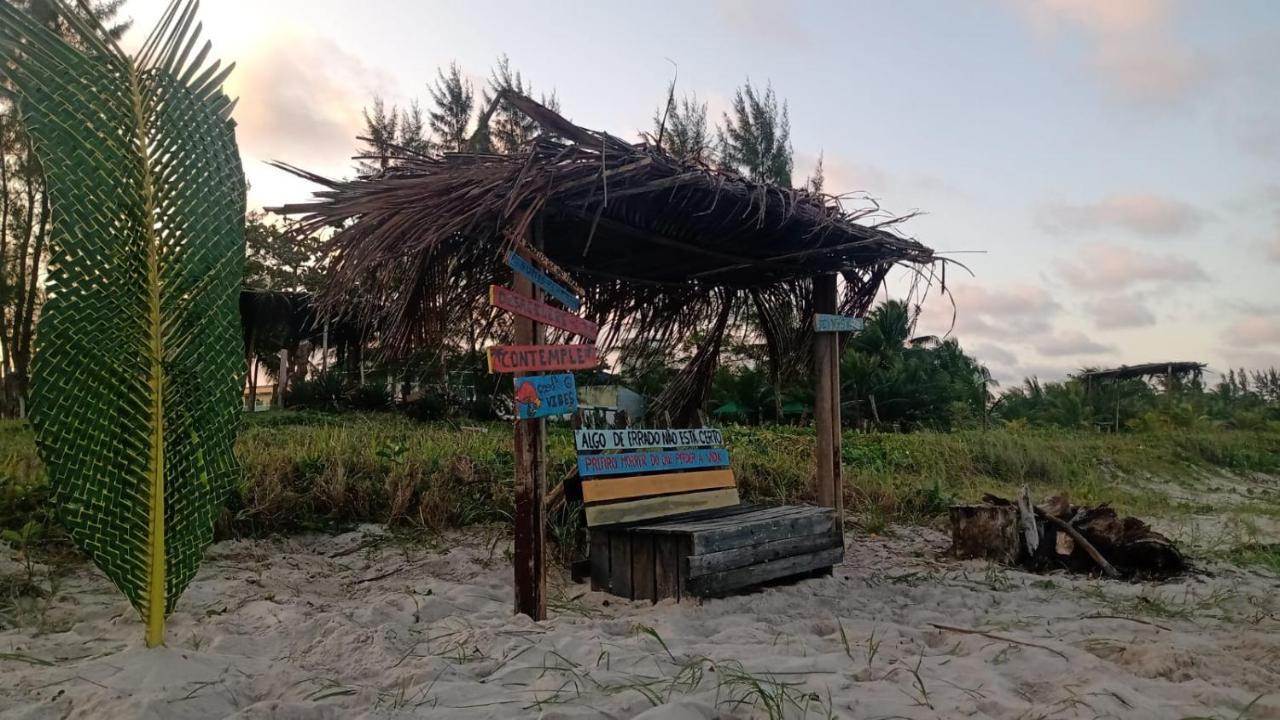 Suites Pé na Areia Guaibim Esterno foto