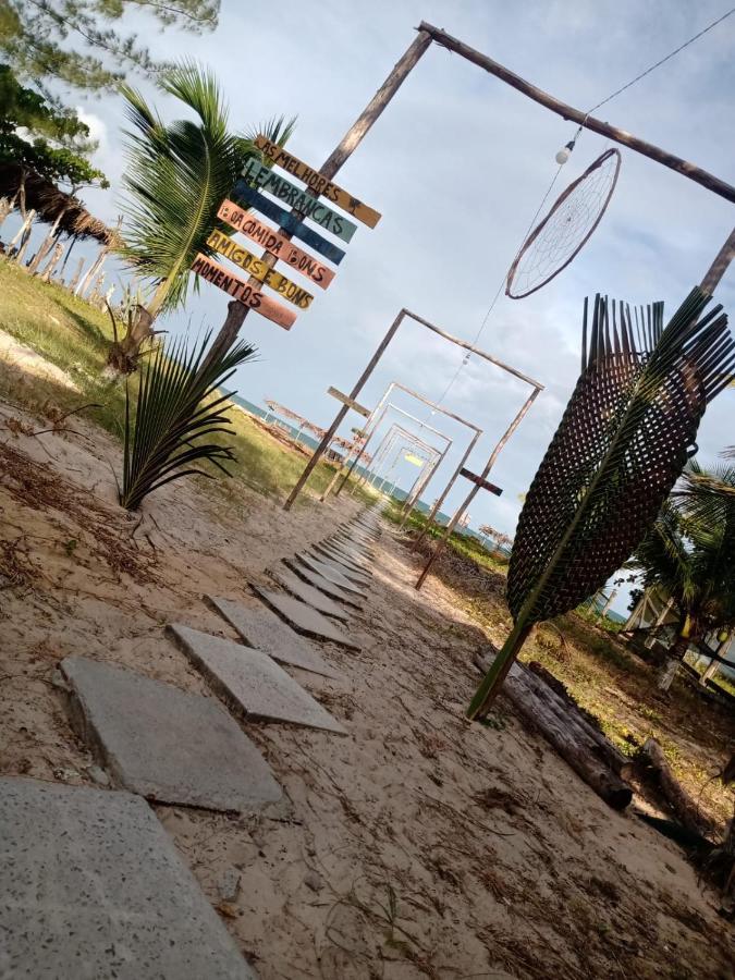 Suites Pé na Areia Guaibim Esterno foto