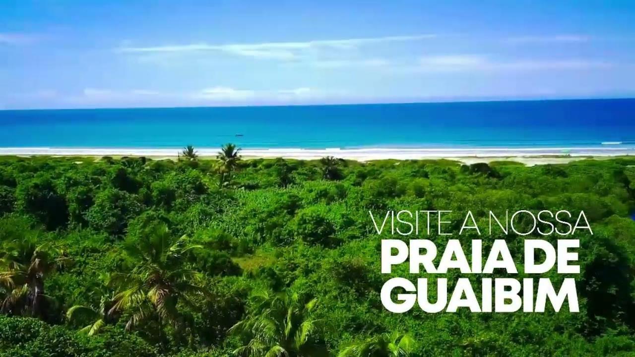 Suites Pé na Areia Guaibim Esterno foto